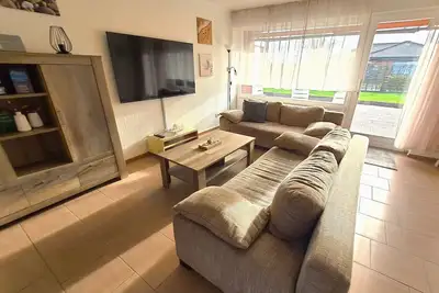 Image de Ferienhaus, 60 qm, 2 Schlafzimmer, Terrasse mit Garten, Max. 4 Personen