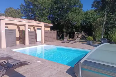 Image de Appartement neuf indépendant - Clim - Piscine - Jacuzzi - Dépaysement et Calme