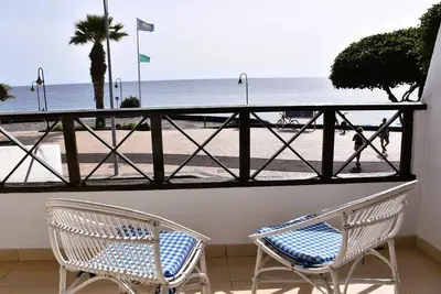 Image de Appartement de vacances \"Casa Regla\" avec vue sur la mer, terrasse et Wi-Fi.