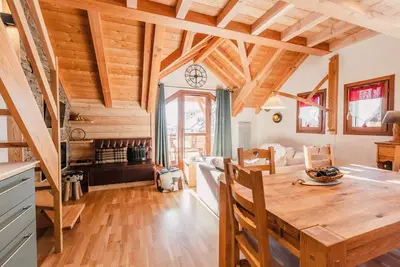 Image de Les Loups Blancs, duplex rénové en 2022, pied des pistes