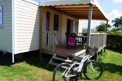Image de Mobilhome Evasion Confort 27m² - 2 chambres \/ Terrasse couverte + Tv 4 personnes