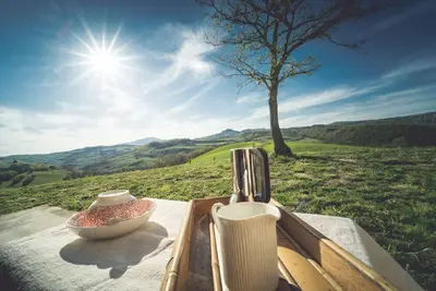 Image de Natural Oasis<br><br>“La Fornace” is situated  in the middle of the sunny tuscan badlands spread by multic