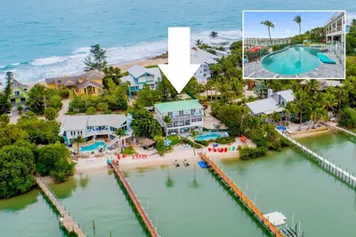 Image de Aquarius South: Luxe 10br\/6ba, w\/ heated swimming pool+spa, private dock & more