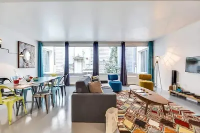 Image de Modern and huge 3bd for 11 guests in Le Marais!