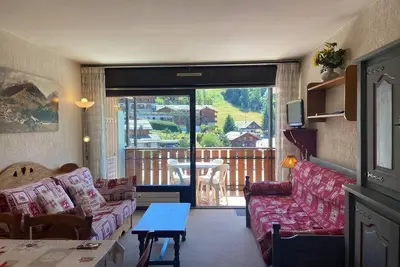 Image de Appartement 2 Pièces avec Terrasse et Parking, Centre Village à La Clusaz, Proche Pistes et Commerces