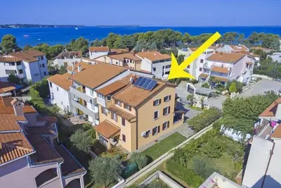 Image de Appartement de vacances Fažana pour 1 - 4 personnes avec 1 chambre à coucher - Appartement de vacanc