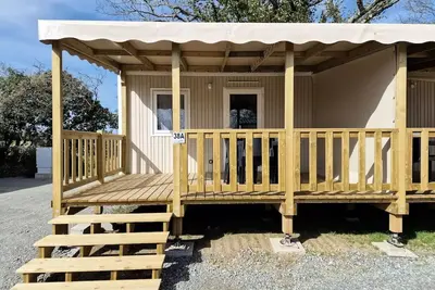 Mobil home Camp'hôtel 2 pers. - 1ch - Draps\/Serviettes\/Wifi Inclus 2 personnes
