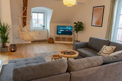 Image de Stylish maisonette for 8 people in the town center of Mering