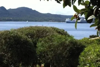 Image de appartement vue mer climatisé dans lotissement résidentiel à 200 m de la plage