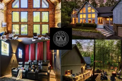 Image de ~Luxury~RockyTopSports~LogCabin~135inTheater~HotTub~GameRoom~Firepit
