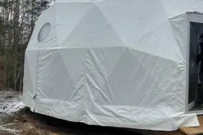 Image de Alberta’s true Glamping Dome 2 level. 45 min W Yeg