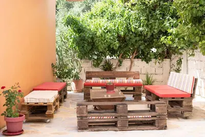 Image de Appartement de vacances \"Katemari 1\" avec balcon, jardin partagé et Wi-Fi.