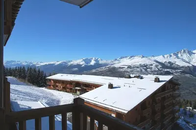 Image de Piscine, balcon, parking, télévision, casier à ski, 75m², Les Arcs