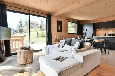 Image de Chalet Lana – 3 Schlafzimmer für 8 Personen mit Bergblick