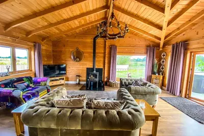 Image de Beautiful 3-Bed Luxury Private Lodge in York