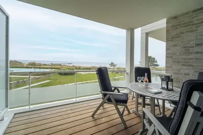 Image de Vacation apartment Japandi Stuuv with balcony and sea view in Pelzerhaken