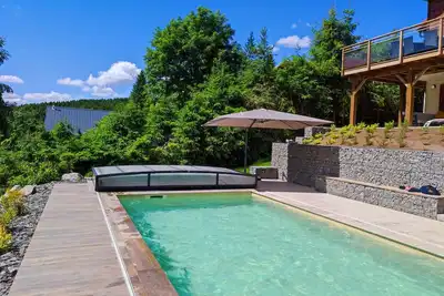 Image de Le Cerf, chalet cocooning avec piscine et billard