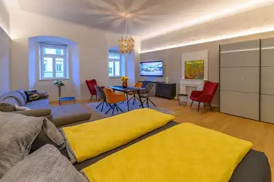Image de Appartement \"Gasthof Alte Post - Top 3 Manta\" avec vue sur les montagnes & Wi-Fi