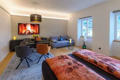 Image de Appartement \"Gasthof Alte Post - Top 5 Gt\" avec vue sur les montagnes & Wi-Fi