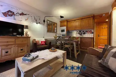 Image de Arcs 1800 Appartement Cosy Skis Aux Pieds Dans Un Chalet De Standing