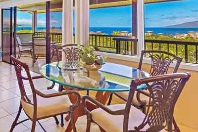 Panoramic Ocean Views - Rare Kapalua Ridge Villa