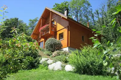 Image de Chalet en Alsace avec Spa et Sauna privé. Parc naturel des ballons des Vosges