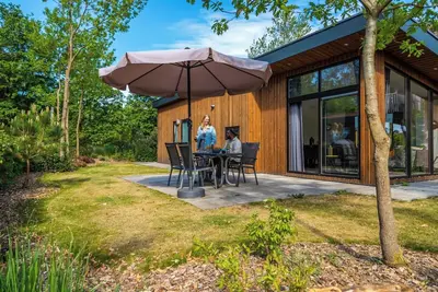 Image de Chalet avec 2 chambres et 1 salle de bains