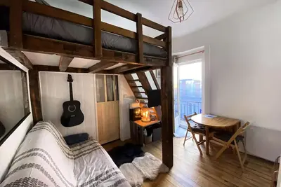 Image de Très beau studio avec mezzanine et balcon proche du centre de Barèges