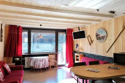 Image de Confortable et grand studio proche des pistes, dans le centre de Pra Loup