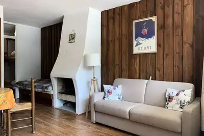 Image de Studio spacieux dans la galerie commerciale de Pra Loup