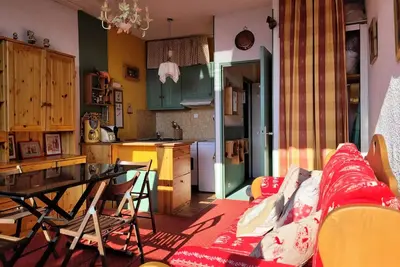 Image de Studio lumineux avec grande terrasse au coeur de la galerie commerciale à Pra Loup