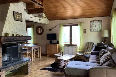 Image de Maison individuelle 4\/5 pièces avec terrasse et jardin, 8 pax, à Pra Loup