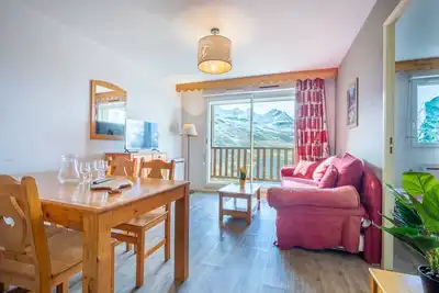 Image de Charmant appartement à Peyragudes pour 6 pers, navette aux pistes, parking gratuit
