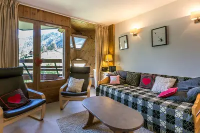 Image de Appartement raffiné à Val-d'Isère, 6 personnes, pied des pistes, WiFi