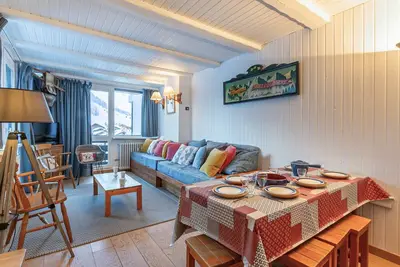 Image de Appartement 4 pièces avec balcon, WiFi et parking couvert