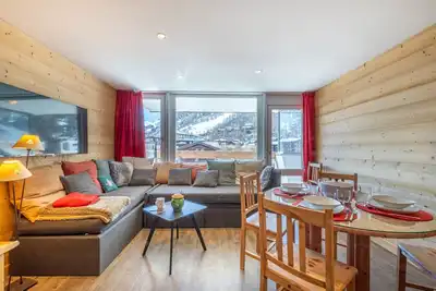 Image de Appartement rénové de 47m² avec wifi en centre station