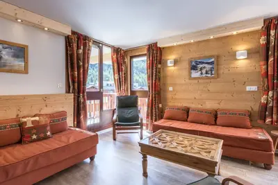 Image de Appartement intime et confortable avec balcon sud à Val-d'Isère