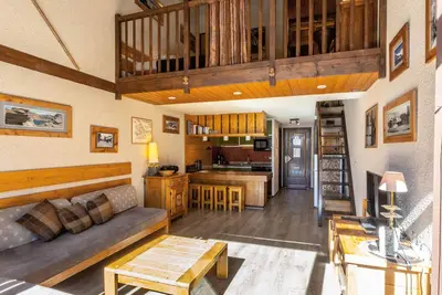 Image de Charmant duplex montagnard avec grande terrasse, proche du vieux village de Val-d'Isère