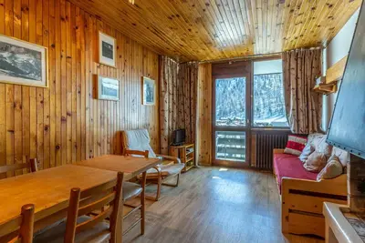 Image de Appartement rénové 2 pièces à Val-d'Isère, balcon, animaux acceptés