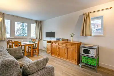 Image de Appartement skis aux pieds avec parking couvert et WiFi au cœur de Val d'Isère