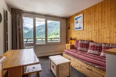 Image de Studio cosy skis aux pieds sans wifi à La Daille
