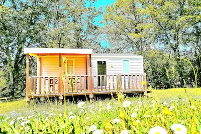 Image de Mobil home 2 chambres neuf 2024 Tarn-et-Garonne climatisé lave -vaiselle 6 personnes