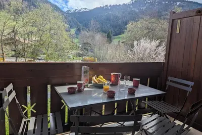 Image de Appt Sud vue Pistes 6\/7 personnes 250m pistes Praz sur Arly