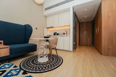 Image de Seaview modern studio apartment, fully furnished