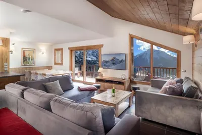 Image de Spacieux duplex - Au pied des pistes - Vue montagne Champagny La Plagne