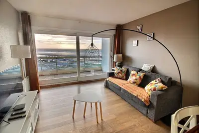 Image de Dauphins E3 : Appartement avec très belle vue mer, 3ème étage, pour 4 personnes max