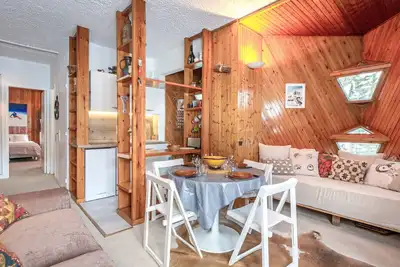 Image de Appartement spacieux avec WiFi au pied des pistes - La Daille