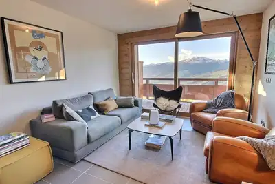 Image de Appartement de standing pour 10 pers. proche des pistes avec terrasse et ascenseur
