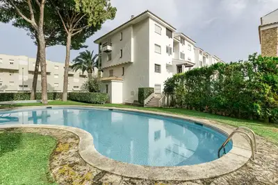 Image de Appartement de vacances \"Amarres\" avec piscine partagée, balcon et Wi-Fi.