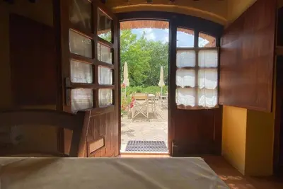 Image de \"Melo\" appartement à \"La Casina\"  en pleine campagne entre Sienne et Florence